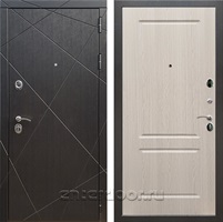 Входная металлическая дверь Армада 13 ФЛ-117 (Венге / Дуб беленый)