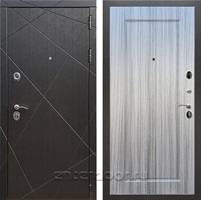 Входная металлическая дверь Армада 13 ФЛ-119 (Венге / Сандал серый)