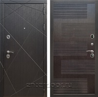 Входная металлическая дверь Армада 13 ФЛ-185 (Венге / Венге)