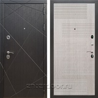 Входная металлическая дверь Армада 13 ФЛ-185 (Венге / Беленый дуб)