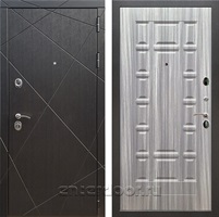 Входная дверь Армада Лофт ФЛ-244 (Венге / Сандал серый)