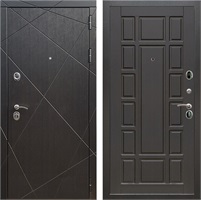 Входная дверь Лофт ФЛ-244 (Венге / Венге) для установки в квартиру 23730