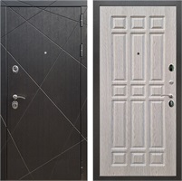 Входная дверь Лофт ФЛ-33 (Венге / Дуб беленый) для установки в квартиру 17770