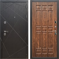 Входная дверь Лофт ФЛ-33 (Венге / Орех темный) для установки в квартиру 23745