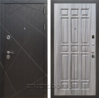 Входная дверь Армада Лофт ФЛ-33 (Венге / Сандал серый)