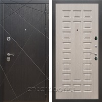Входная дверь Армада Лофт ФЛ-183 (Венге / Дуб беленый)