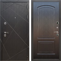 Входная дверь Лофт ФЛ-138 (Венге / Венге) для установки в квартиру 23750