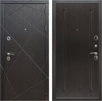 Входная дверь Лофт ФЛ-68 (Венге / Венге) для установки в квартиру 23758