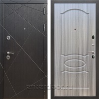 Входная дверь Армада Лофт ФЛ-128 (Венге / Сандал серый)