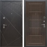 Входная дверь Лофт ФЛ-39 (Венге / Венге) для установки в квартиру 23771