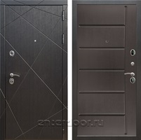 Входная дверь Армада Лофт ФЛ-102 (Венге / Венге)