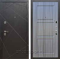 Входная дверь Армада Лофт ФЛ-3 (Венге / Сандал серый)