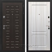 Входная металлическая дверь Сенатор Престиж ФЛ-117 (Венге / Сандал белый)