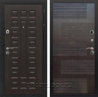 Входная металлическая дверь Сенатор Престиж ФЛ-185 (Венге / Венге)