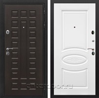 Входная металлическая дверь Сенатор Престиж ФЛ-181 (Венге / Белый ясень)