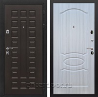 Входная металлическая дверь Сенатор Престиж ФЛ-128 (Венге / Сандал белый)