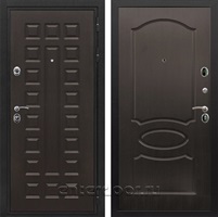 Входная металлическая дверь Сенатор Престиж ФЛ-128 (Венге / Венге)