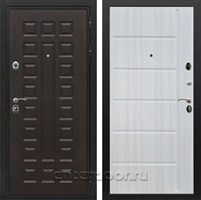 Входная металлическая дверь Сенатор Престиж ФЛ-102 (Венге / Сандал белый)