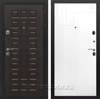 Входная металлическая дверь Сенатор Престиж ФЛ-246 (Венге / Белый матовый)