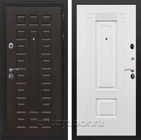 Входная металлическая дверь Сенатор Престиж ФЛ-2 (Венге / Белый ясень)