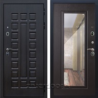 Входная металлическая дверь Сенатор 3К Премиум с зеркалом (Венге / Венге)