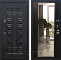 Входная металлическая дверь Сенатор 3К Премиум с зеркалом 2XL (Венге / Венге)