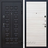 Входная металлическая дверь Сенатор 3К Премиум Гладкая (Венге / Акация светлая)