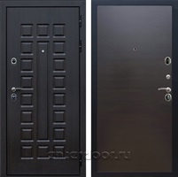 Входная металлическая дверь Сенатор 3К Премиум Гладкая (Венге / Венге поперечный)