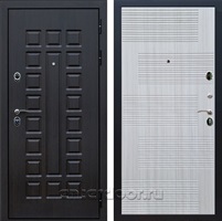 Входная металлическая дверь Сенатор 3К Премиум ФЛ-185 (Венге / Сандал белый)