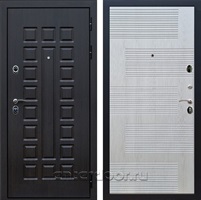 Входная металлическая дверь Сенатор 3К Премиум ФЛ-185 (Венге / Лиственница беж)