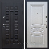 Входная металлическая дверь Сенатор 3К Премиум ФЛ-181 (Венге / Лиственница беж)