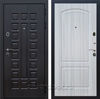 Входная металлическая дверь Сенатор 3К Премиум ФЛ-138 (Венге / Сандал белый)