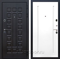 Входная металлическая дверь Сенатор 3К Премиум ФЛ-68 (Венге / Белый ясень)