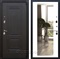 Входная дверь Армада Эстет 3к с зеркалом 2XL (Венге / Белый матовый) - фото 102928