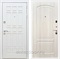 Входная металлическая дверь Сиэтл White ФЛ-138 (Белый матовый / Беленый дуб)
