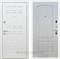 Входная металлическая дверь Сиэтл White ФЛ-138 (Белый матовый / Лиственница беж)
