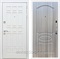 Входная металлическая дверь Сиэтл White ФЛ-128 (Белый матовый / Сандал серый)