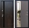 Входная металлическая дверь Премьер 3К с зеркалом СБ-19 (Тиковое дерево / Графит софт)