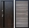 Входная металлическая дверь Премьер 3К Гладкая (Тиковое дерево / Сандал серый)