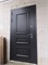 Входная дверь с терморазрывом Атлантик цвет Графитовый серый RAL 7024 Входная дверь с терморазрывом Атлантик цвет Графитовый серый RAL 7024