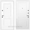 Входная дверь Неон 3К Белый софт / U1 Белый матовый