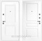 Входная дверь Неон 3К Белый софт / ФЛ-243 Белый ясень