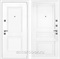 Входная дверь Неон 3К Белый софт / НК-04 Эмаль белая RAL 9003