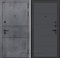 Входная металлическая дверь Лабиринт Инфинити 13 (Бетон темный / Графит софт)