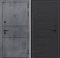 Входная металлическая дверь Лабиринт Инфинити 14 (Бетон темный / Эковенге поперечный)