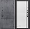 Входная металлическая дверь Лабиринт Инфинити 22 (Бетон темный / Белый софт)