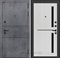 Входная металлическая дверь Лабиринт Инфинити 02 (Бетон темный / Сандал белый)