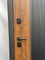 Входная дверь Гранд Лайн 3к Марсель (Черный кварц - Дуб / Белый софт) для установки в квартиру 26515