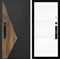 Входная дверь Гранит с умным замком - Горизонт Дуб кантри белый для установки в квартиру 29294