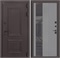 Входная дверь Полярис Термо Лайт с тонированным зеркалом 32 (Муар коричневый / Серый рельеф софт) для частного загородного дома и дачи 30629 - фото 140444